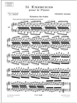 51 Exercices - BRAHMS - Partition - Piano
